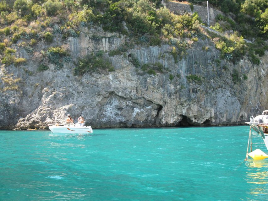 From Amalfi: Day Trip to Capri Private Boat Tour with Drinks - Capri’s Grotto Circuit: Blue, Green, and White