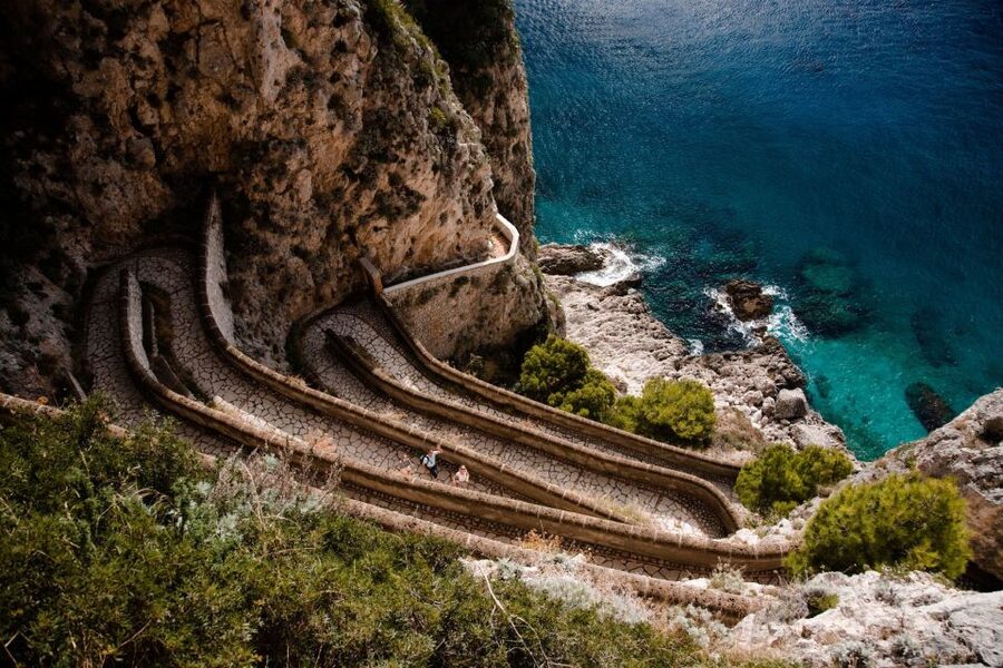 From Amalfi: Li Galli Islands and Capri Full-Day Boat Tour - Arriving at Capri: swim and snorkel by the Faraglioni