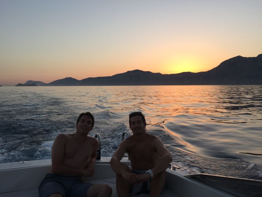 From Amalfi: Private Sunset Cruise along the Amalfi Coast - How the stops work depending on where you start
