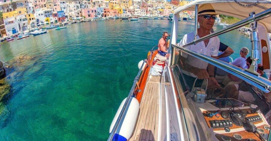 From Ischia: Procida Island Guided Cruise - Pozzo Vecchio Beach Swim Stop, Plus the Il Postino Factor