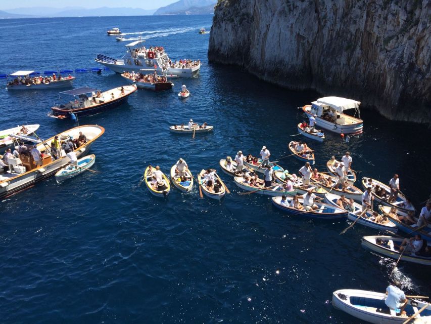 From Naples: Blue Grotto and Capri Trip - Capri Center and the Piazzetta: your people-watching headquarters