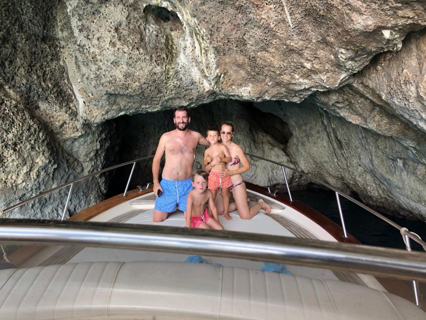 From Naples: Boat Tour to Capri Island with Aperitiv - The Capri Sail-By: Caves, Cliffs, and the Faraglioni Photo Stop