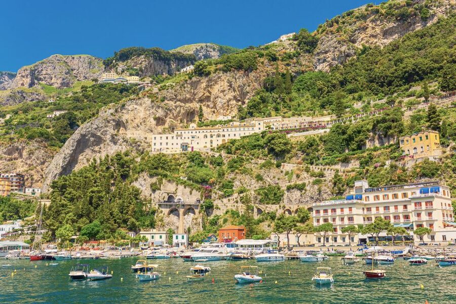 From Naples: Ferry to Sorrento and Capri - On Board Comfort: Deck Views vs Air-Conditioned Seating