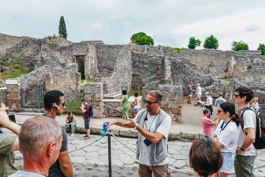 From Naples or Sorrento: Pompei Half-Day Tour - House of the Vettii and the homes of Pompeii’s elite