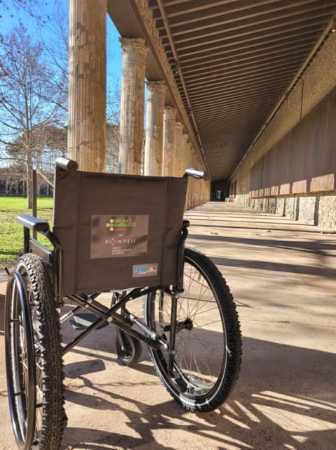 From Naples: Pompeii Wheelchair-accessible with a Guide - From Naples to the Ruins: How the Ramp Van Works