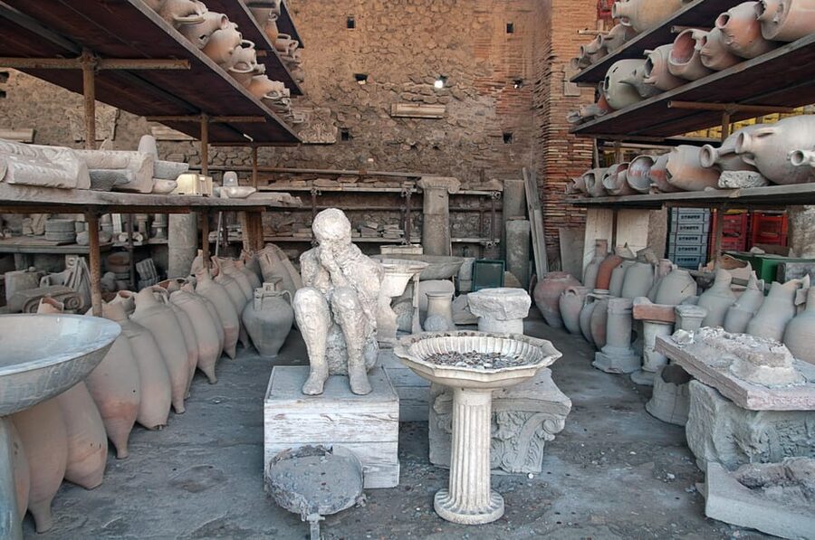 From Naples Port:Pompeii+Vesuvius tour - The Vesuvius part: minibus, crater walk, and big views