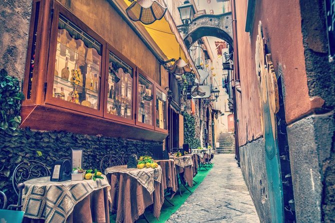 From Naples Port: Sorrento & Pompeii With Limoncello Tasting - Sorrento Walks, Sea Views, and a Real Shopping Window