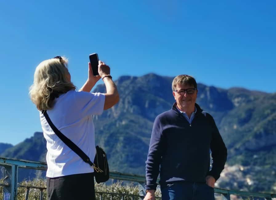 From Naples/Salerno: Group Tour to Positano, Amalfi, Ravello - Amalfi: 1.5 hours plus the optional boat ride from town
