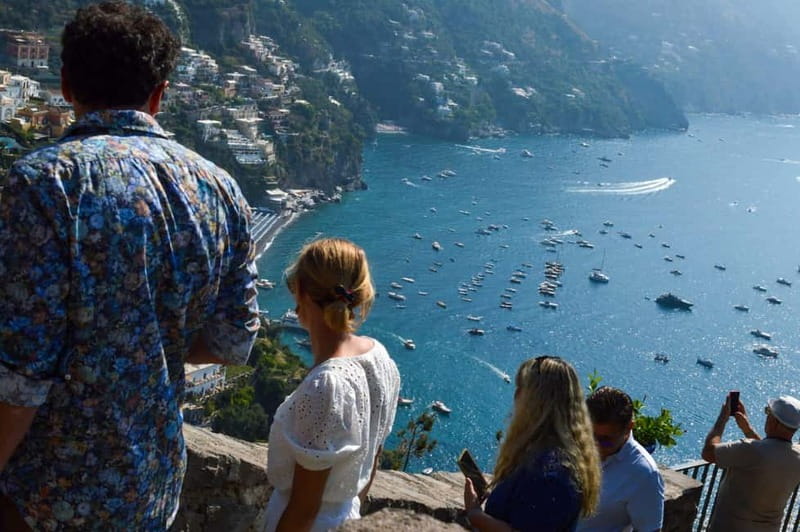 From Naples/Salerno: Pompeii, Sorrento and Amalfi Coast Tour - Sorrento’s 2 Hours of Free Time, Ceramics, Inlays, and Limoncello