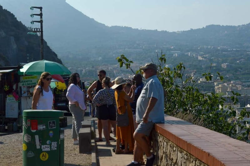 From Naples/Salerno: Pompeii, Sorrento and Amalfi Coast Tour - The Amalfi Drive, Onboard Commentary, and Real Driver Skills