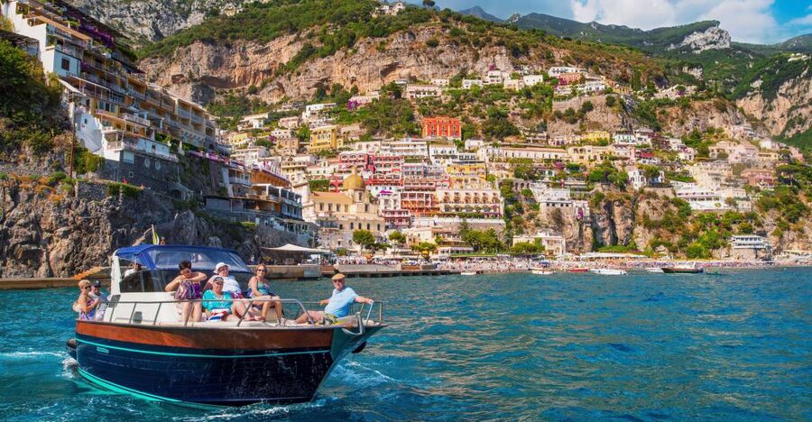 From Naples: Small-Group Amalfi Coast Boat Tour - Swimming stops: when the turquoise water fits your schedule