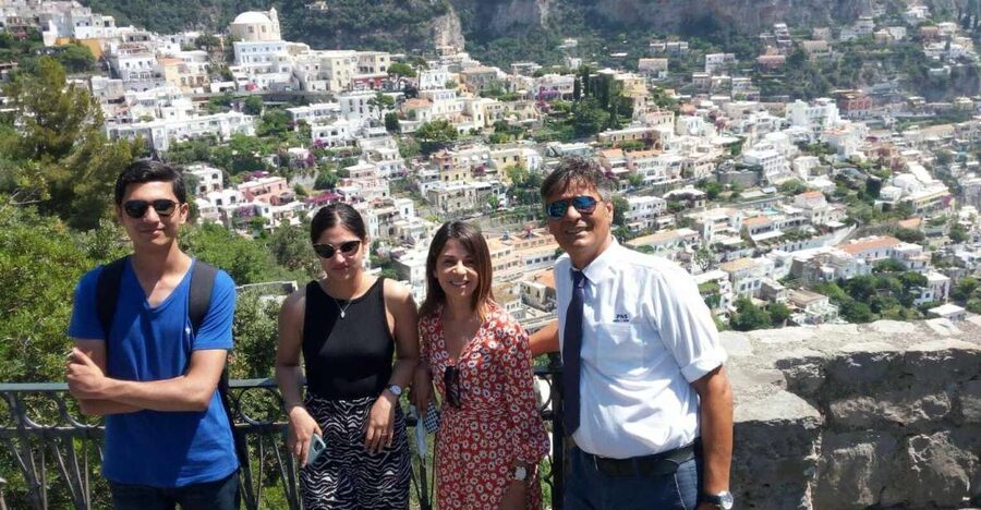 From Naples: Sorrento and Amalfi Coast Shared Day Trip - Naples to the coast in a small, air-conditioned ride