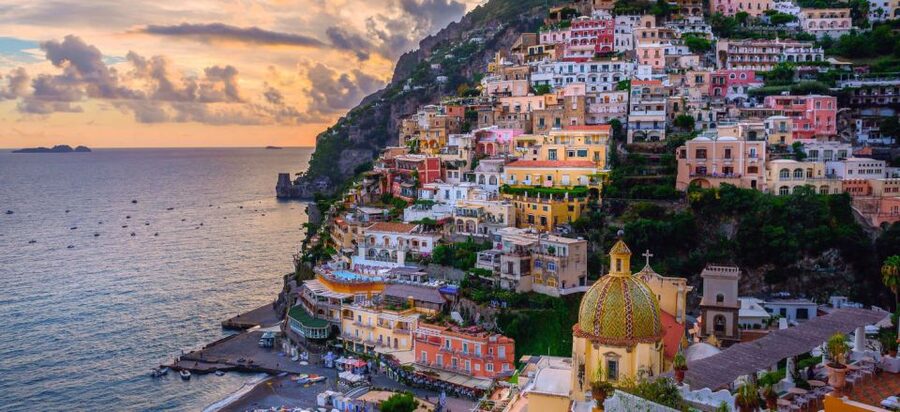 From Naples: Sorrento and Amalfi Coast Shared Day Trip - Lunch, limoncello, and shopping without the stress
