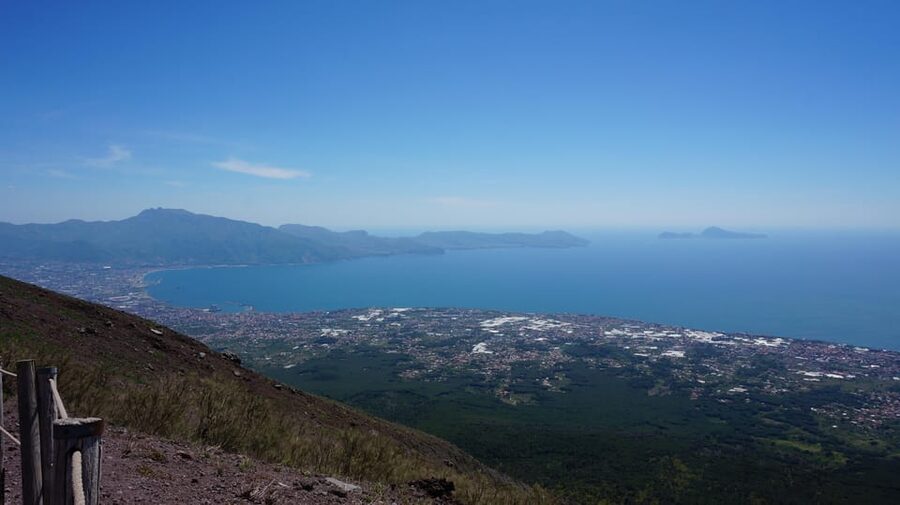 From Pompei: Mount Vesuvius Sunset Trip with Entry Ticket - Sunset Views Over Naples and the Amalfi Coast