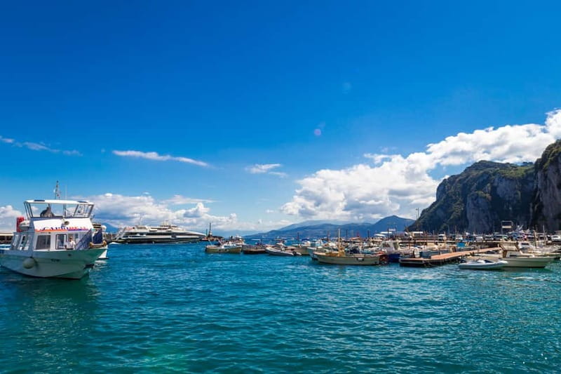 From Pompeii/Castellammare/Vico Equense: Capri Day Cruise - From Sorrento Peninsula to Capri: how the day really flows