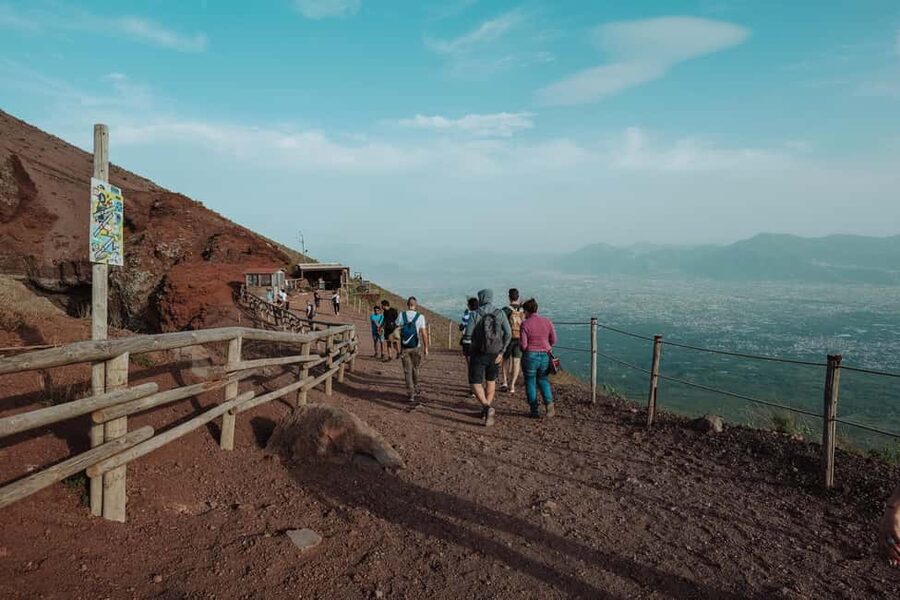 From Pompeii: Mount Vesuvius Guided Tour with Transfer - The steep climb up: what your legs will notice first