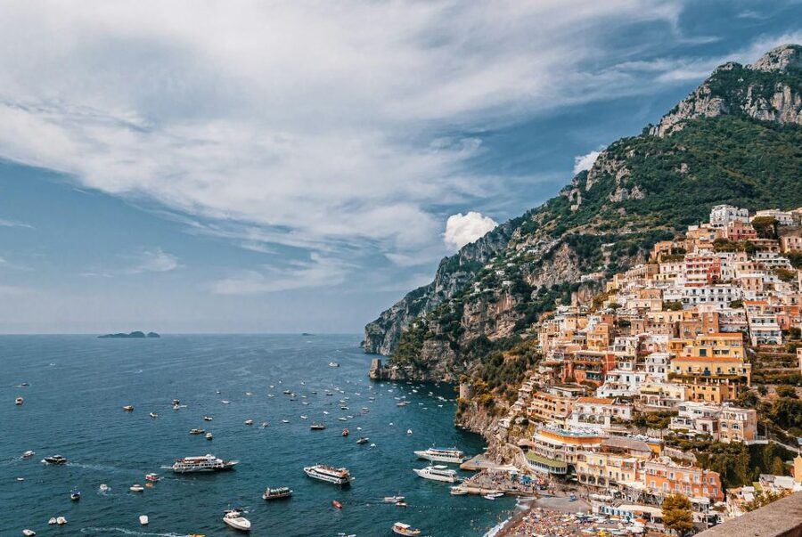 From Positano: Amalfi Coast Boat Tour with Swimming Stop - Meeting at Positano Boats: Spiaggia Grande and the blue gazebo