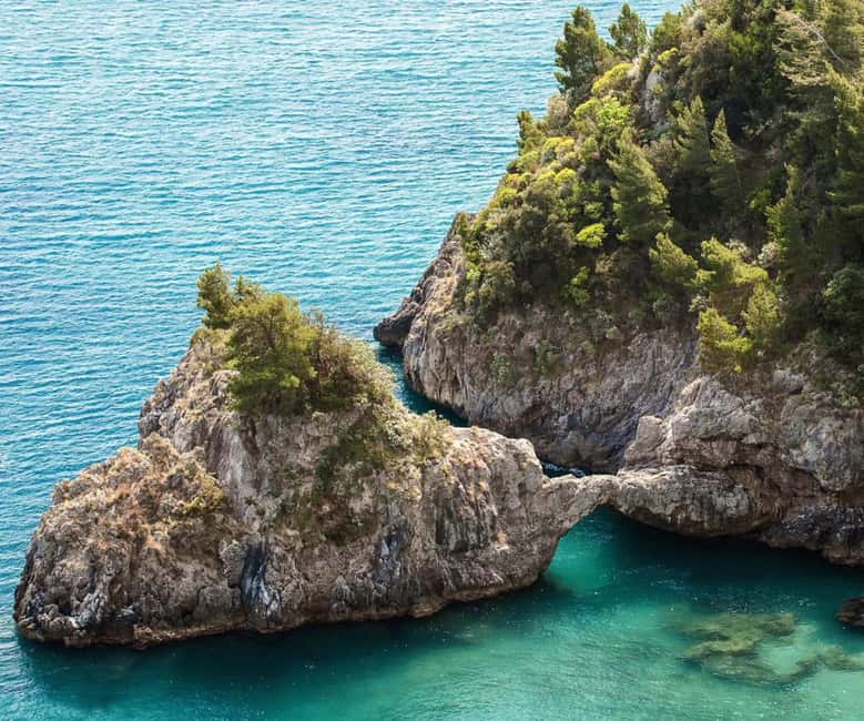 From Positano: Amalfi Coast Boat Tour with Swimming Stop - Conca dei Marini and the natural arch: Why these passes matter
