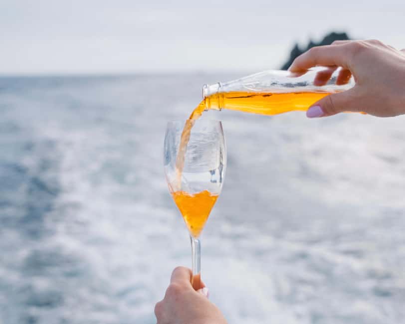 From Positano: Amalfi Coast Sunset Cruise - Group Tour - Prosecco and snacks: simple, fun, and mostly fuss-free