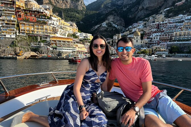 From Positano : Elite Capri Boat Day Free Bar, Brunch & City Walk - Grotta Verde and Punta Ventroso: green-light cave magic and a swim-and-aperitif break