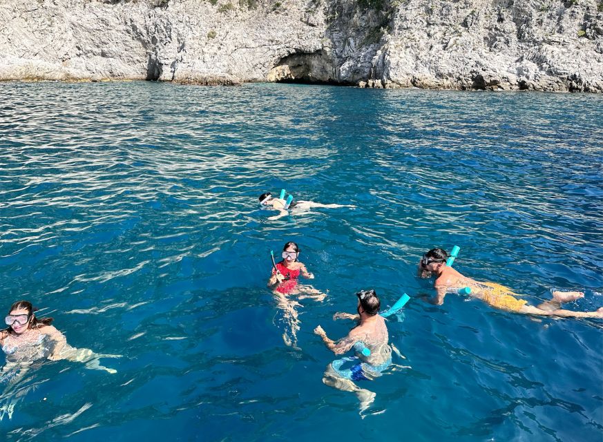 From Positano: Half-Day Amalfi Coast Boat Tour & Snorkeling - Included value: what the ticket price covers (and what it does not)