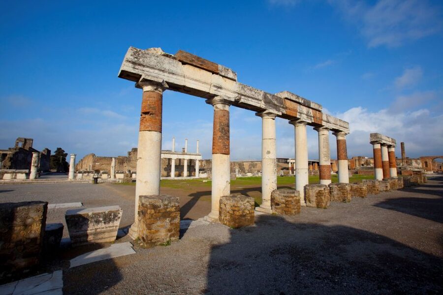 From Positano: Pompeii Ruins Small Group Guided Tour - Pickup, van ride, and timing: what to expect before you arrive