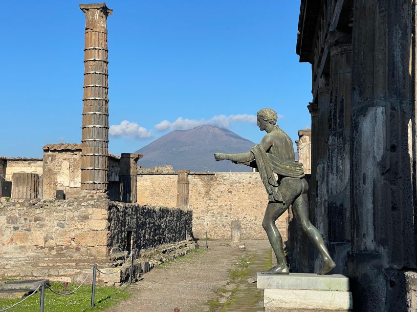 From Positano: Pompeii & Vesuvius tour small group - Skip-the-line Pompeii: what the entry method really changes