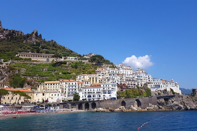 From Positano/Praiano: Private Amalfi Coast Half-Day Tour - Conca dei Marini and Amalfi: Swim again, then a real walk in town