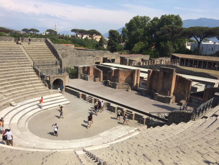 From Salerno: Pompeii Guided Walking Tour - Pompeii stops you’ll hit: Forum, Thermal Baths, Lupanare, and more