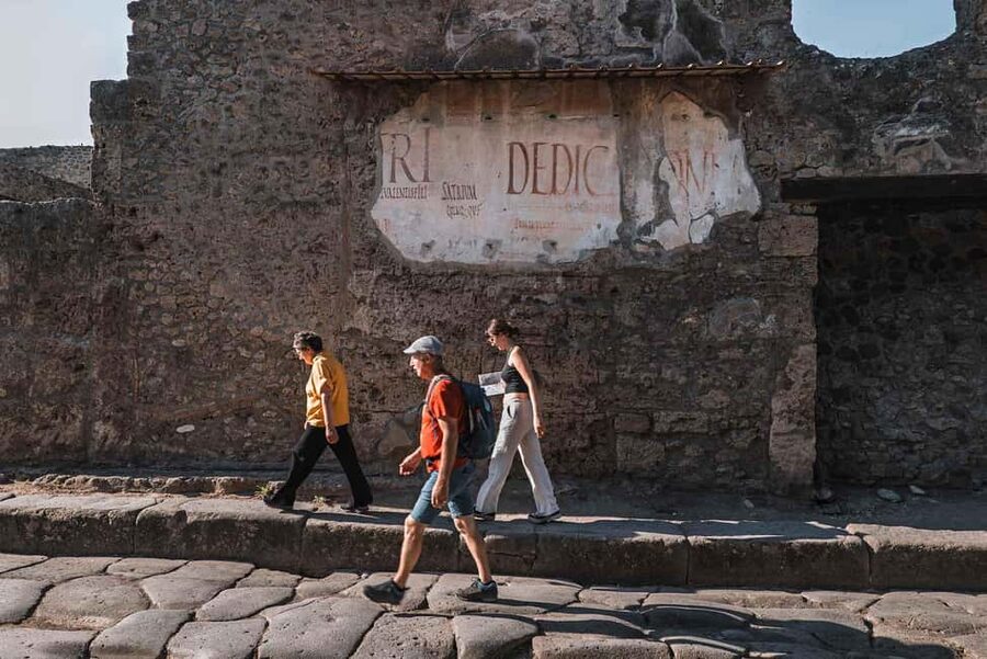 From Salerno: Pompeii Guided Walking Tour with Ticket - Salerno to Pompeii: The train ride that sets the pace