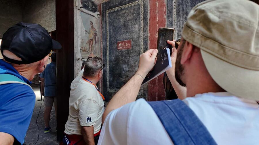 From Salerno: Pompeii Guided Walking Tour with Ticket - Skip-the-line entry at Pompeii ruins: what it saves you