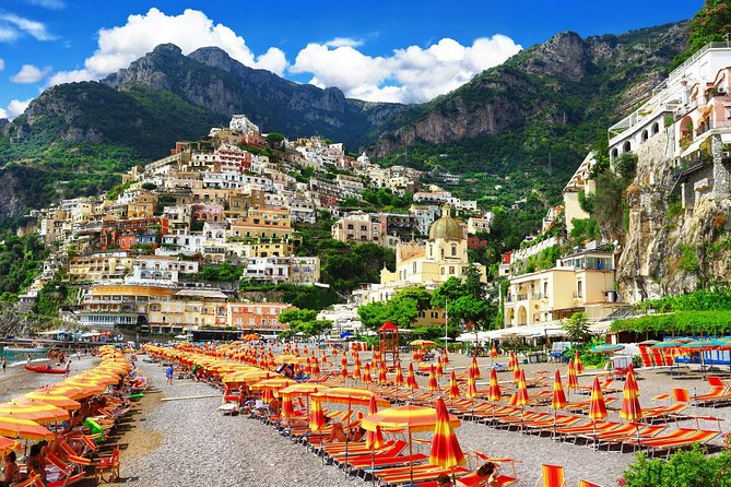 From Salerno: Small Group Amalfi Coast boat tour with stops in Positano & Amalfi - Positano on land in 1 hour: Marina Grande and the smartest way to walk the Pearl