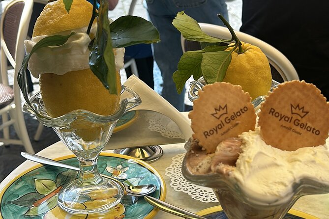 From Salerno to Amalfi Coast by car-stopping in Amalfi & Ravello - Amalfi on foot: Cathedral, narrow streets, and lemon-flavored breaks