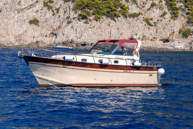 From Sorrento: Amalfi Coast Boat Tour up to 8 people - The Sail-By Stretch From Sorrento: Marina Grande, Roman Villa, and More