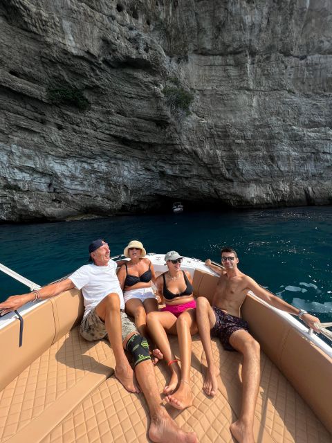 From Sorrento: Amalfi Coast Private Boat Tour with Skipper - From Marina Grande to the sea: how the day starts