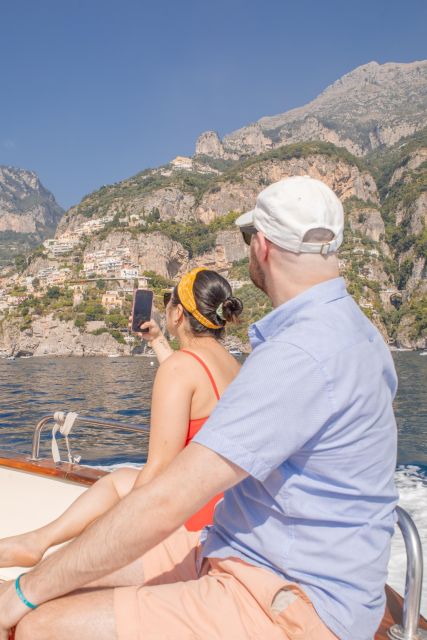 From Sorrento: Amalfi Coast Small Group Boat Day Tour - Amalfi for 1.5 hours: historic center and shopping time