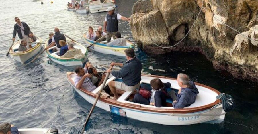 From Sorrento: Capri and Blue Grotto Day Tour - From Sorrento Marina to Marina Grande, the Trip Starts Fast