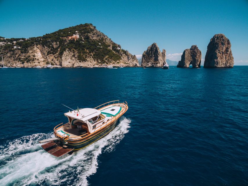 From Sorrento: Capri and Blue Grotto Half-Day Boat Tour - Getting To The Dock: Sorrento Meeting Point And Transfer