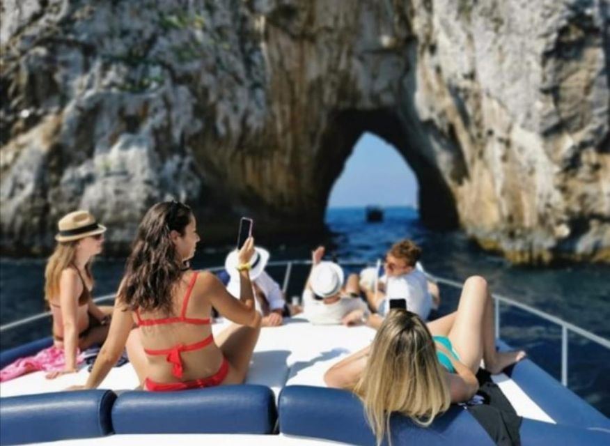 From Sorrento: Capri Boat Trip with City Visit & Swim Stops - Sorrento to Capri: how the day starts at Marina Piccola
