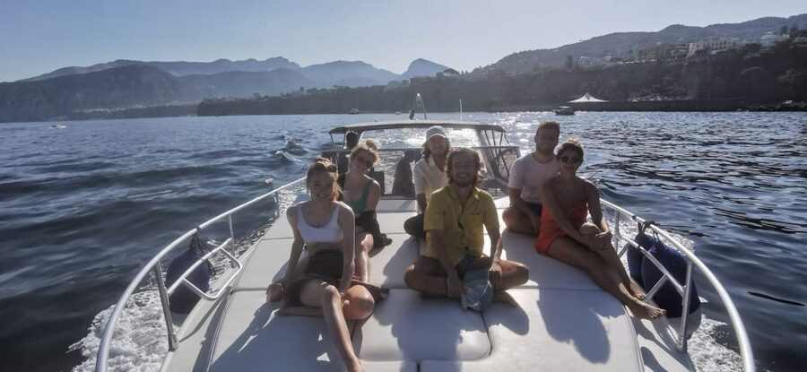 From Sorrento: Capri Boat Trip with Snorkeling and Drinks - Crossing to Capri: Tiberio Baths and a Swim Spot That Matches the Views