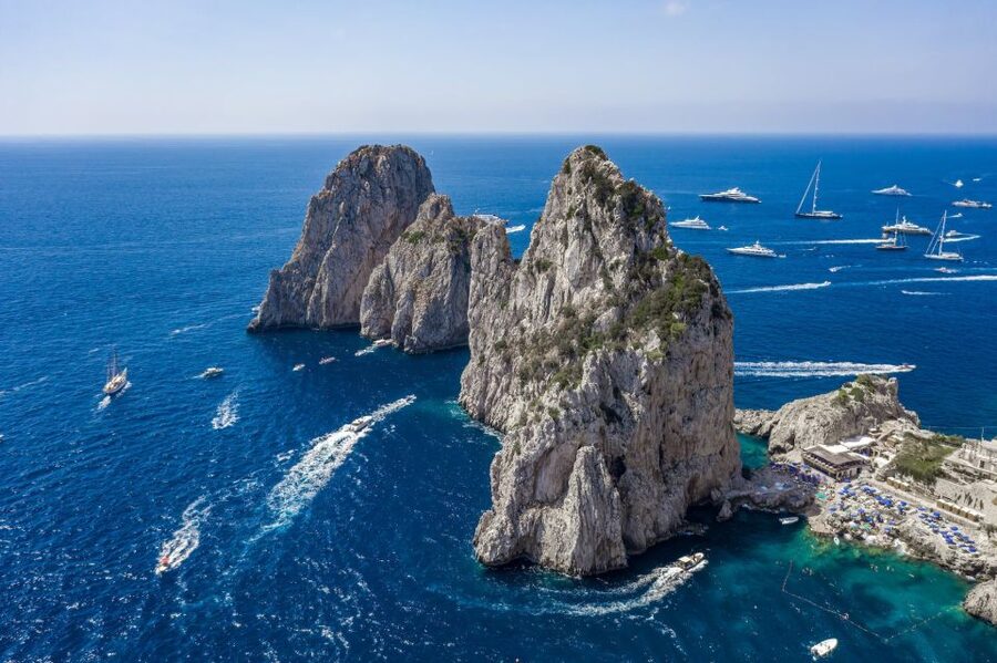 From Sorrento: Capri Day to Night Hydrofoil Boat Tour - Getting Oriented on Foot: The Capri Town Walking Portion