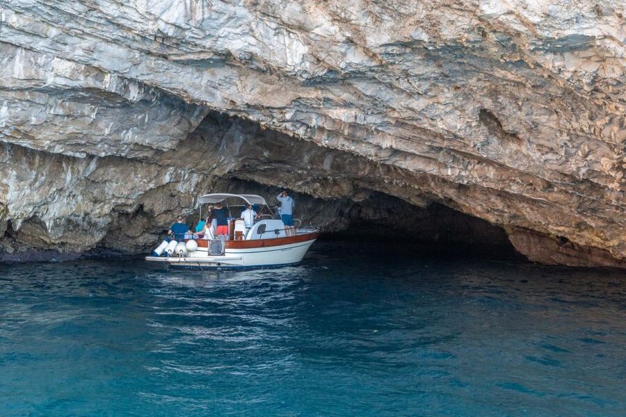 From Sorrento: Capri Island Day Trip with Boat Cruise - Capri’s Famous Stops: Grottos, Natural Arch, and Faraglioni