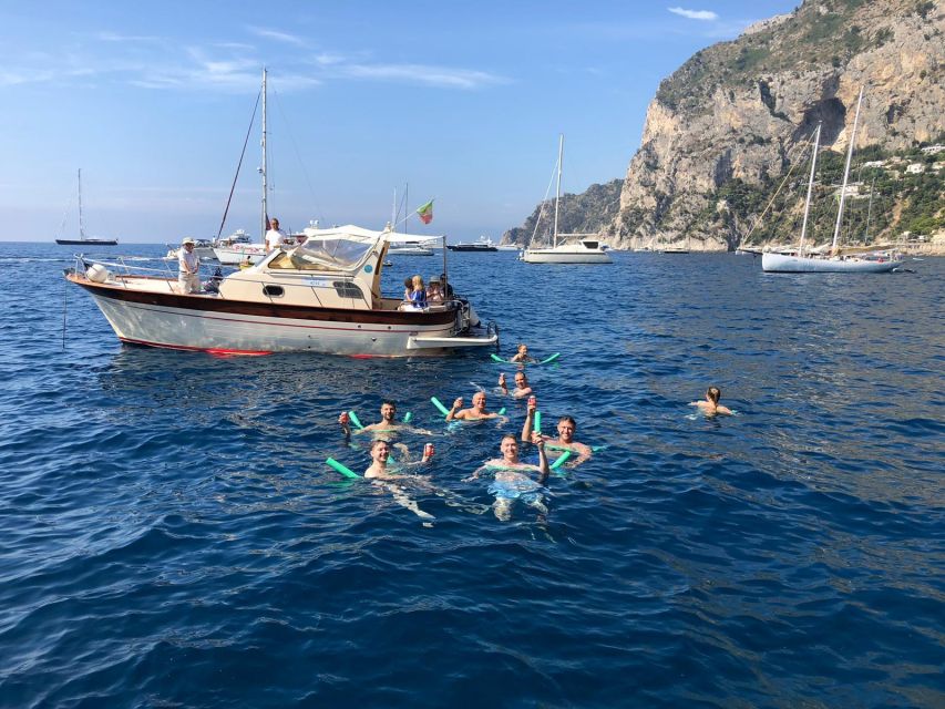 From Sorrento: Capri Island Day Trip with Boat Cruise - Swim Stops in the Mediterranean: What You Really Remember