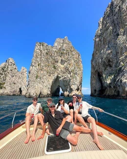 From Sorrento: Capri Small Group Boat Day Tour - Swimming and snorkeling on Capri: the part most people remember