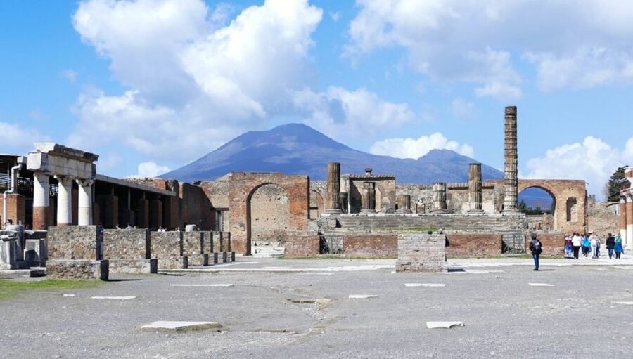 From Sorrento: Day Tour to Pompeii Ruins and Mount Vesuvius - Pompeii’s Forum, Baths, and Theaters: More Than Just Ruins