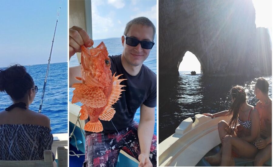 From Sorrento: Fishing in Capri with Lunch - The start in Sorrento: pickup, boat briefing, and gear