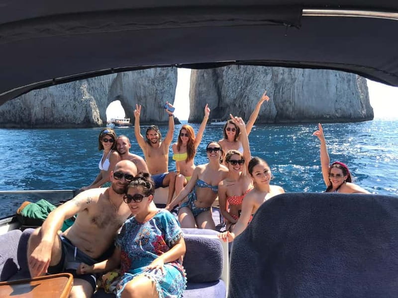 From Sorrento: Full-Day Boat Tour to Capri with Drinks - Queen Giovanna’s Bath near Sorrento: the last scenic stop