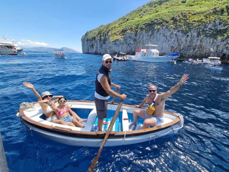 From Sorrento: Full-Day Boat Tour to Capri with Drinks - Getting started right: check-in timing and first sail moments