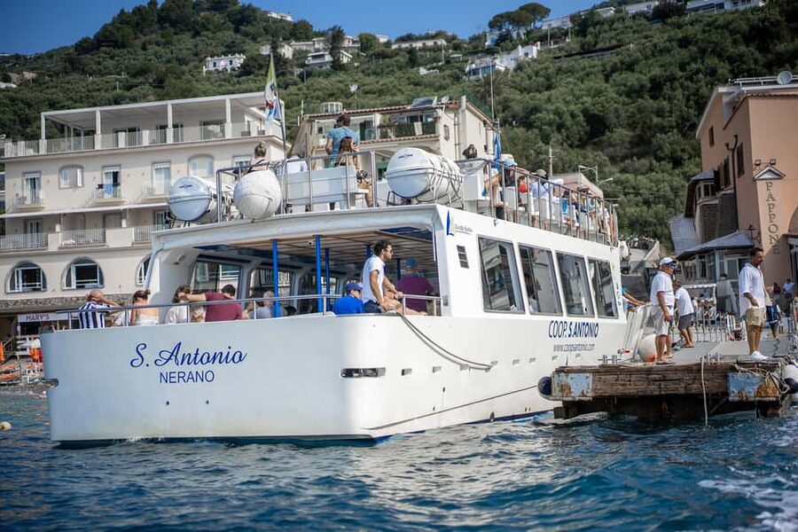 From Sorrento/Nerano: Capri Island Cruise with Guide Onboard - How the Day Actually Runs Between Nerano and Capri