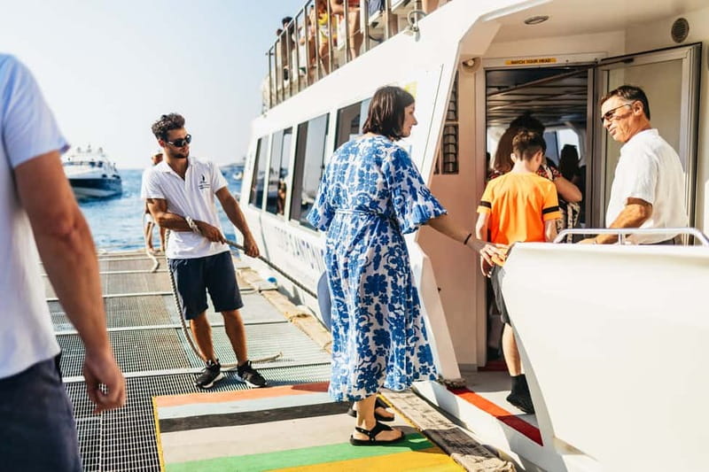 From Sorrento/Nerano: Capri Island Cruise with Guide Onboard - Check-In at Cooperativa S. Antonio, Then Straight to the Water